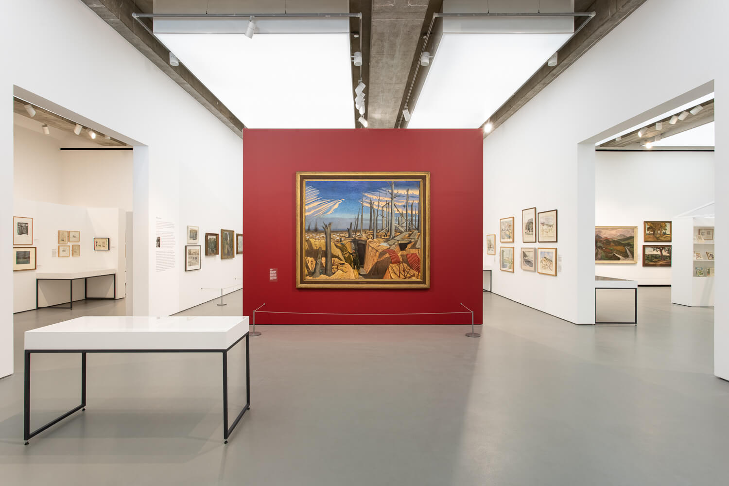 Installation view, John Nash: The Landscape of Love and Solace. Photo by Rob Harris⁠